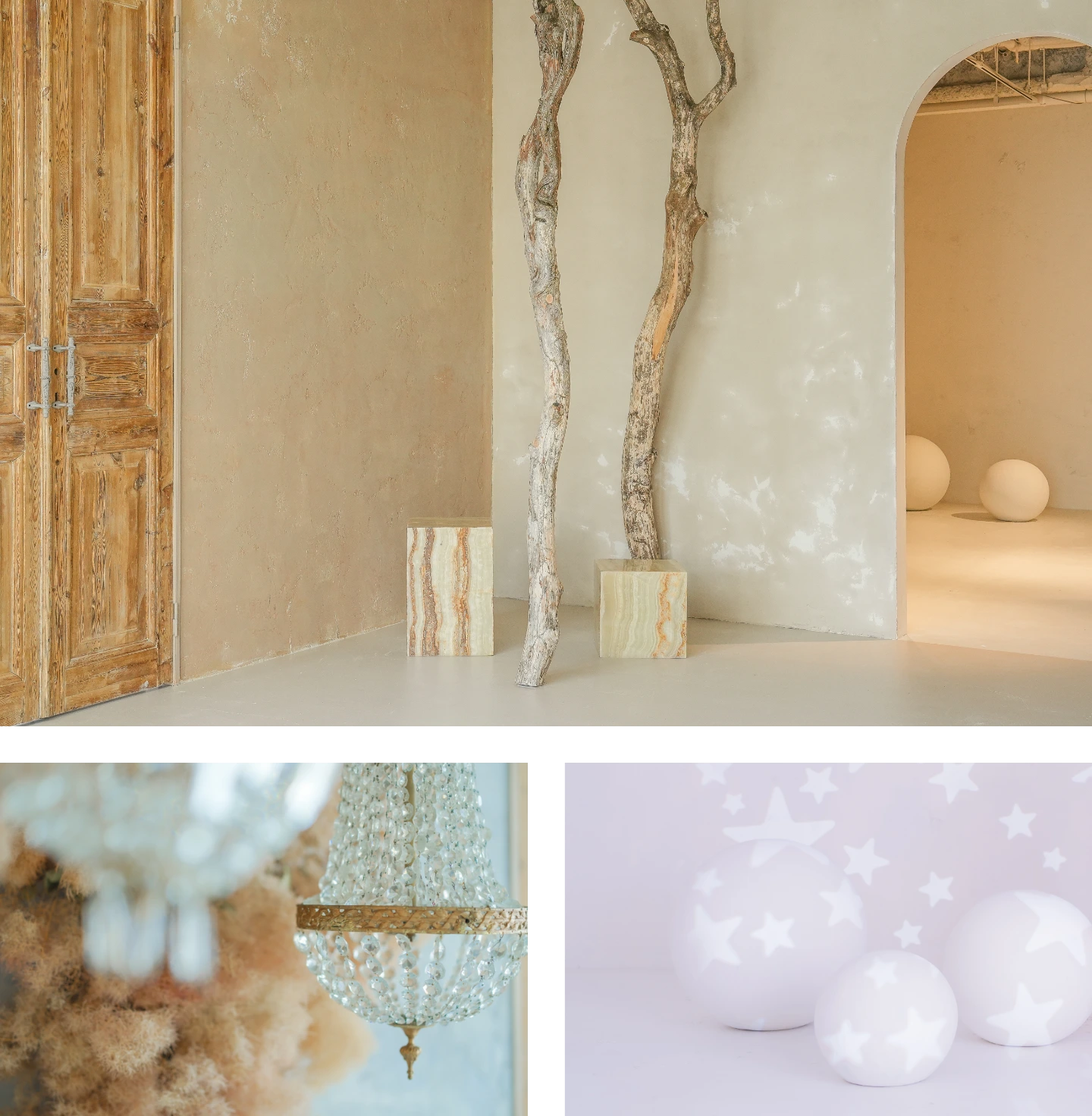 時を巡る３つのスタジオ空間